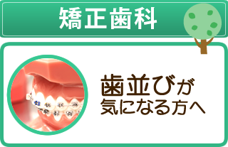 矯正歯科 歯並びが気になる方へ
